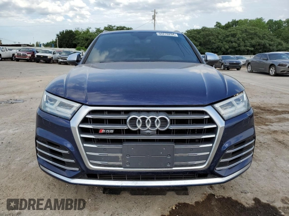 2018 Audi SQ5 Prestige with VIN WA1C4AFY9J2217762, listed as a Copart auction lot 60276294 with 96,861 mi miles and Salvage Title. Bid and sale history available at DreamBid. Image 5.
