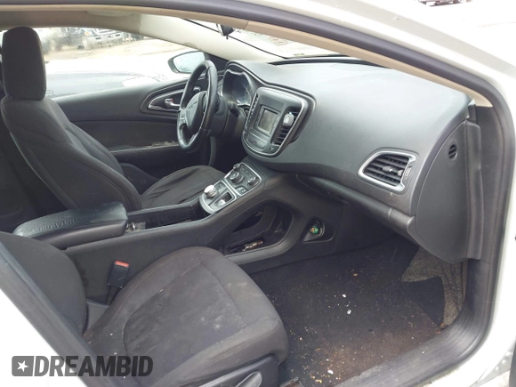 2015 Chrysler 200 Limited with VIN 1C3CCCABXFN675022, listed as a IAAI auction lot 41927925 with 208,380 mi miles. Bid and sale history available at carsss.com. Image 5.