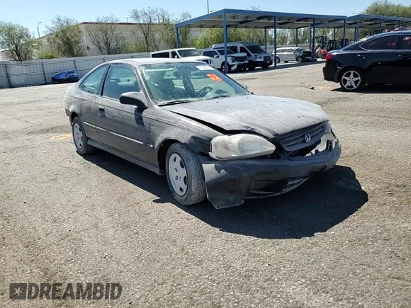 2000 Honda Civic EX with VIN 1HGEJ8242YL040383, listed as a Copart auction lot 71565154 with 114,612 mi miles and Salvage Title. Bid and sale history available at carsss.com. Image 10.