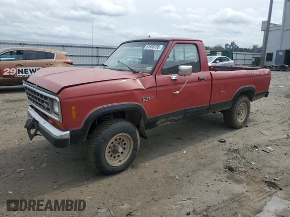 1988 Ford Ranger with VIN 1FTCR11T5JUD84093, listed as a Copart auction lot 51598765 with 16,257 mi miles and Salvage Title. Bid and sale history available at DreamBid. Image 1.