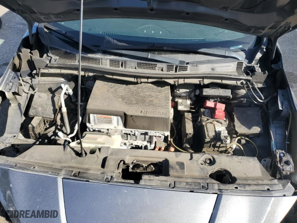 2020 Nissan LEAF SV with VIN 1N4AZ1CPXLC306981, listed as a Copart auction lot 41931795 with 51,160 mi miles and Salvage Title. Bid and sale history available at carsss.com. Image 11.
