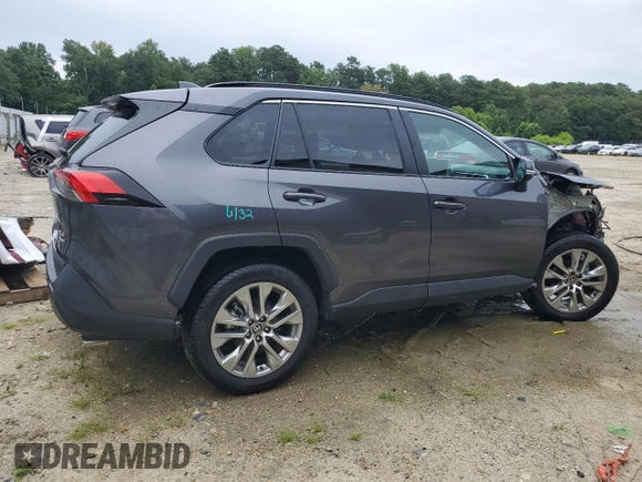 2023 Toyota RAV4 XLE Premium with VIN 2T3A1RFV8PC389681, listed as a Copart auction lot 65177725 with 12,216 mi miles and Salvage title. Bid and sale history available at DreamBid. Image 3.