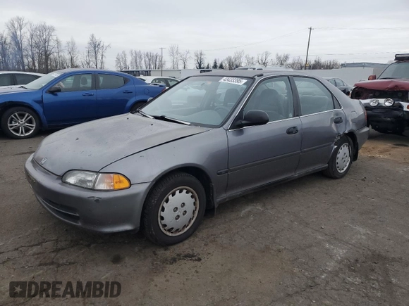1994 Honda Civic z VIN JHMEG8557RS013722, wystawiony jako Copart lot #43433395 z przebiegiem 147 021 mil mil oraz Szkoda całkowita • Salvage title. Historia ofert i sprzedaży dostępna na DreamBid. Obrazek 1.