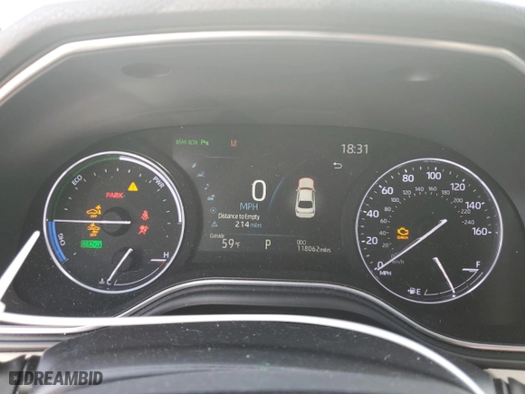 2020 Toyota Avalon Hybrid Limited with VIN 4T1D21FBXLU019044, listed as a Copart auction lot 41338375 with 118,062 mi miles and Salvage Title. Bid and sale history available at carsss.com. Image 9.
