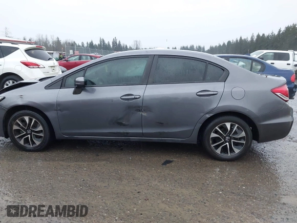 2014 Honda Civic Sedan EX with VIN 2HGFB2F82EH532528, listed as a IAAI auction lot 41129996 with 80,840 mi miles. Bid and sale history available at carsss.com. Image 14.