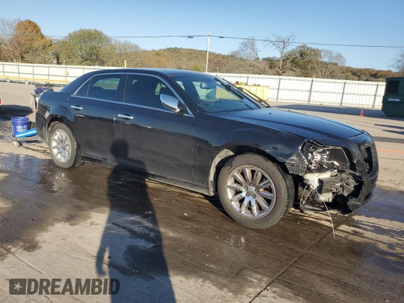 2011 Chrysler 300 Limited with VIN 2C3CA5CG7BH563601, listed as a Copart auction lot 77701724 with 196,682 mi miles and Salvage Title. Bid and sale history available at carsss.com. Image 4.