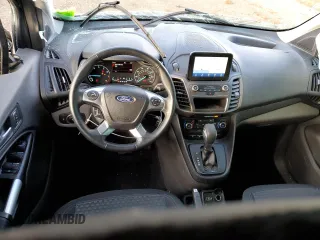 2022 Ford Transit Connect XLT with VIN NM0GE9F22N1544012, listed as a Copart auction lot 78942744 with 33,652 mi miles and Salvage title. Bid and sale history available at DreamBid. Image 8.