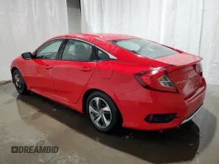 2020 Honda Civic LX with VIN 2HGFC2F60LH520029, listed as a Copart auction lot 46034735 with 93,930 mi miles and Clean Title. Bid and sale history available at DreamBid. Image 2.