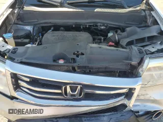 2012 Honda Pilot EX-L with VIN 5FNYF4H51CB064188, listed as a Copart auction lot 52684725 with 113,364 mi miles and Salvage Title. Bid and sale history available at DreamBid. Image 12.
