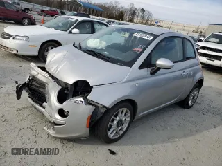 2012 FIAT 500 Pop with VIN 3C3CFFARXCT123909, listed as a Copart auction lot 45928945 with 141,203 mi miles and Salvage Title. Bid and sale history available at carsss.com. Image 1.