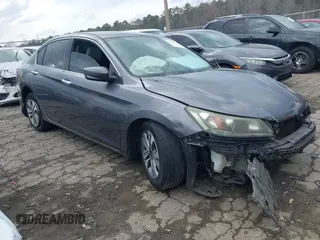 2015 Honda Accord Sedan LX with VIN 1HGCR2F39FA122893, listed as a IAAI auction lot 41714324 with Not Provided miles. Bid and sale history available at carsss.com. Image 1.
