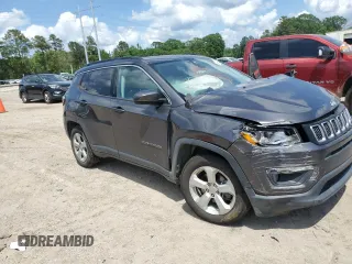 2019 Jeep Compass Latitude with VIN 3C4NJCBB7KT699300, listed as a Copart auction lot 54940155 with 64,843 mi miles and Salvage title. Bid and sale history available at DreamBid. Image 4.