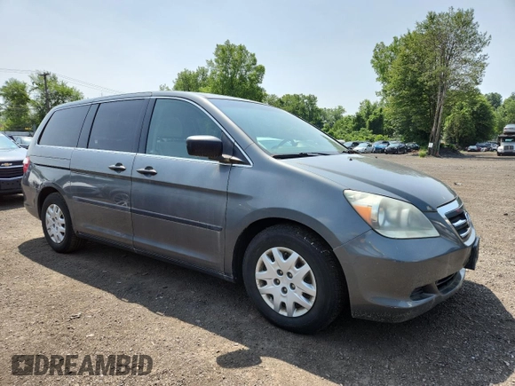 2007 Honda Odyssey LX z VIN 5FNRL38257B011710, wystawiony jako Copart lot #61163265 z przebiegiem 196 575 mil mil oraz Czysty tytuł • Clean title. Historia ofert i sprzedaży dostępna na DreamBid. Obrazek 4.