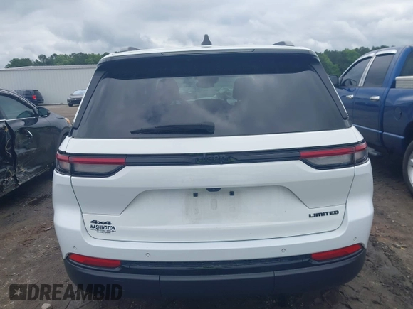 2023 Jeep Grand Cherokee Limited with VIN 1C4RJHBG9PC533387, listed as a IAAI auction lot 42363970 with 44,474 mi miles and . Bid and sale history available at DreamBid. Image 16.