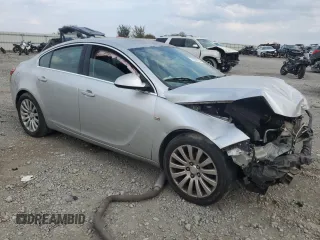 2011 Buick Regal CXL RL1 with VIN W04GN5EC5B1056829, listed as a Copart auction lot 77863754 with 126,598 mi miles and Salvage Title. Bid and sale history available at carsss.com. Image 4.
