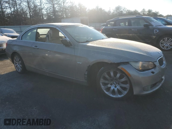 2007 BMW 3 Series 335i with VIN WBAWL73527PX50984, listed as a Copart auction lot 87447894 with 136,611 mi miles and Salvage Title. Bid and sale history available at carsss.com. Image 4.