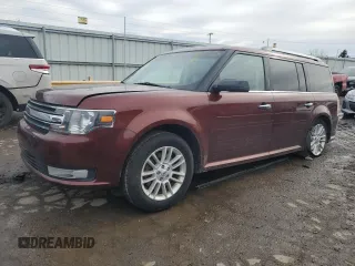 2015 Ford Flex SEL with VIN 2FMHK6C89FBA22809, listed as a Copart auction lot 43279125 with 131,492 mi miles and Clean Title. Bid and sale history available at carsss.com. Image 1.