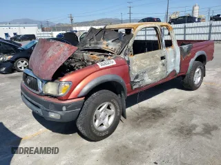 2001 Toyota Tacoma PreRunner with VIN 5TESM92N81Z819978, listed as a Copart auction lot 56365275 with Not provided miles and Non repairable. Bid and sale history available at DreamBid. Image 1.