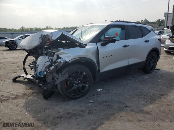 2020 Chevrolet Blazer LT with VIN 3GNKBHR45LS684944, listed as a Copart auction lot 69058074 with 36,244 mi miles and Salvage Title. Bid and sale history available at carsss.com. Image 1.