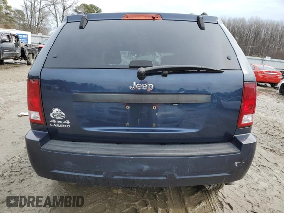 2008 Jeep Grand Cherokee Laredo with VIN 1J8GR48K68C238570, listed as a Copart auction lot 44572355 with 85,508 mi miles and Salvage Title. Bid and sale history available at carsss.com. Image 6.