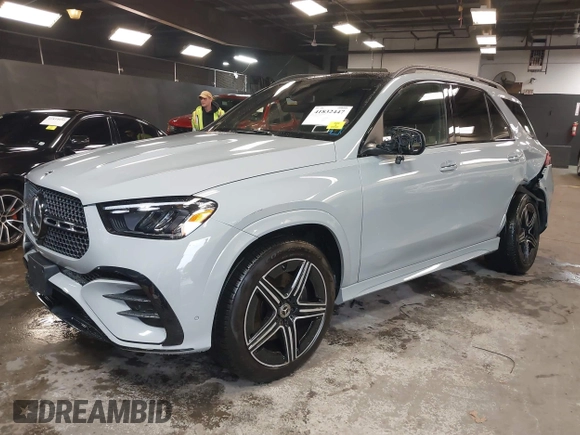 2024 Mercedes-Benz GLE 450 z VIN 4JGFB5KB9RB150766, wystawiony jako IAAI lot #41832447 z przebiegiem 14 832 mil mil oraz . Historia ofert i sprzedaży dostępna na DreamBid. Obrazek 2.