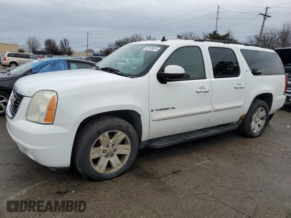 2008 GMC Yukon XL SLT 4SB z VIN 1GKFK16378J193947, wystawiony jako Copart lot #44594965 z przebiegiem 199 254 mil mil oraz Szkoda całkowita • Salvage title. Historia ofert i sprzedaży dostępna na DreamBid. Obrazek 1.