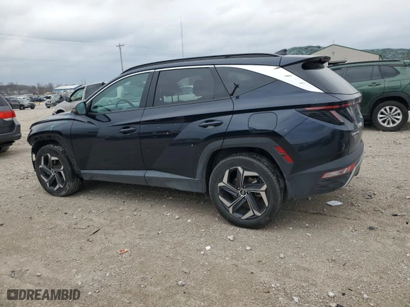 2023 Hyundai Tucson Hybrid Limited with VIN KM8JECA15PU101886, listed as a Copart auction lot 85200284 with 53,926 mi miles and Salvage Title. Bid and sale history available at carsss.com. Image 2.