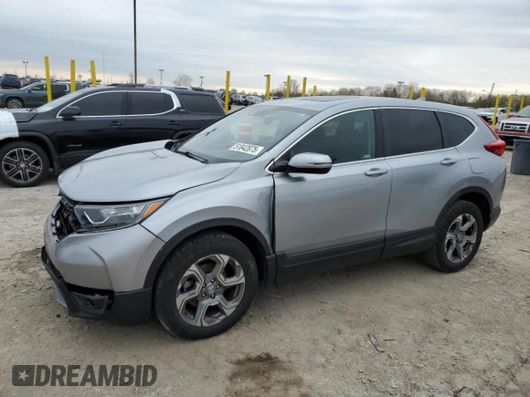 2019 Honda CR-V EX with VIN 5J6RW2H58KL021806, listed as a Copart auction lot 51842875 with 58,388 mi miles and Salvage Title. Bid and sale history available at DreamBid. Image 1.