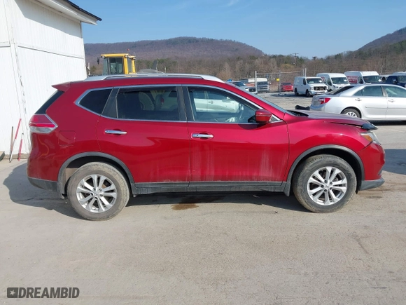 2016 Nissan Rogue S with VIN KNMAT2MV7GP628149, listed as a IAAI auction lot 41774820 with 83,104 mi miles. Bid and sale history available at carsss.com. Image 13.
