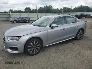2023 Audi A4 Premium Plus z VIN WAUBBAF46PA034321, wystawiony jako Copart lot #55243935 z przebiegiem 20 891 mil mil oraz Szkoda całkowita • Salvage title. Historia ofert i sprzedaży dostępna na DreamBid. Obrazek 1.