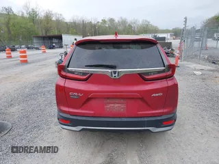 2021 Honda CR-V EX-L with VIN 5J6RW2H8XML022453, listed as a IAAI auction lot 42114122 with 55,550 mi miles and . Bid and sale history available at DreamBid. Image 16.
