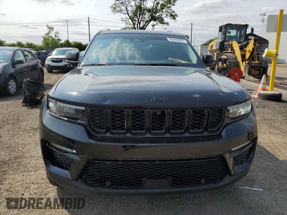 2023 Jeep Grand Cherokee 30th Anniversary with VIN 1C4RJYB63P8783993, listed as a Copart auction lot 60485625 with 38,881 mi miles and Salvage title. Bid and sale history available at DreamBid. Image 5.