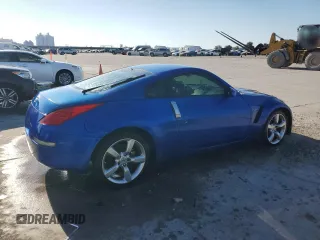 2007 Nissan 350Z with VIN JN1BZ34D27M506173, listed as a Copart auction lot 77497444 with 75,005 mi miles and Non Repairable. Bid and sale history available at DreamBid. Image 3.