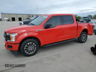 2018 Ford F-150 XL with VIN 1FTEW1CP7JKF70781, listed as a Copart auction lot 50906645 with 154,564 mi miles and Salvage Title. Bid and sale history available at DreamBid. Image 1.