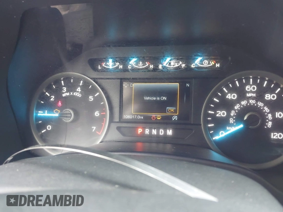 2019 Ford F-150 XL with VIN 1FTEW1EP7KKF18114, listed as a IAAI auction lot 41957860 with 106,017 mi miles and . Bid and sale history available at DreamBid. Image 7.