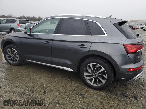 2023 Audi Q5 S line Prestige z VIN WA1FAAFY6P2191975, wystawiony jako Copart lot #43663885 z przebiegiem 22 374 mil mil oraz Szkoda całkowita • Salvage title. Historia ofert i sprzedaży dostępna na DreamBid. Obrazek 2.
