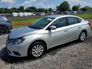 2017 Nissan Sentra S with VIN 3N1AB7AP6HY208343, listed as a Copart auction lot 60597835 with 122,757 mi miles and Salvage title. Bid and sale history available at DreamBid. Image 1.