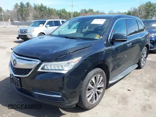 2016 Acura MDX w/Tech with VIN 5FRYD4H4XGB044488, listed as a IAAI auction lot 41963890 with 168,386 mi miles. Bid and sale history available at carsss.com. Image 17.