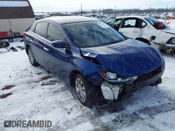 2019 Nissan Sentra SV with VIN 3N1AB7AP2KY446519, listed as a IAAI auction lot 41320242 with 115,822 mi miles and . Bid and sale history available at DreamBid. Image 1.