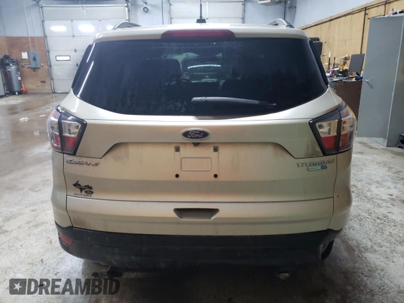 2017 Ford Escape Titanium with VIN 1FMCU9JD8HUB06106, listed as a Copart auction lot 47662825 with 53,523 mi miles and Clean Title. Bid and sale history available at carsss.com. Image 6.