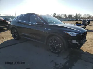 2022 Infiniti QX55 Essential z VIN 3PCAJ5K39NF102069, wystawiony jako Copart lot #46335795 z przebiegiem 36 390 mil mil oraz Szkoda całkowita • Salvage title. Historia ofert i sprzedaży dostępna na DreamBid. Obrazek 4.