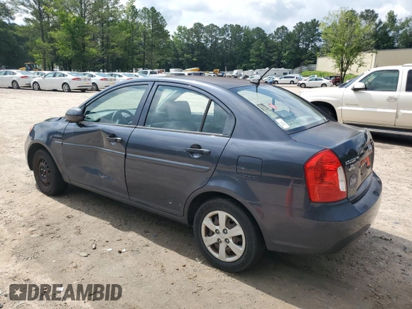 2010 Hyundai Accent GLS z VIN KMHCN4AC5AU433642, wystawiony jako Copart lot #61292785 z przebiegiem 165 250 mil mil oraz Czysty tytuł • Clean title. Historia ofert i sprzedaży dostępna na DreamBid. Obrazek 2.