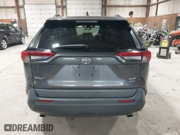 2020 Toyota RAV4 XLE with VIN 2T3P1RFV7LW110207, listed as a IAAI auction lot 41715101 with 57,520 mi miles. Bid and sale history available at carsss.com. Image 16.