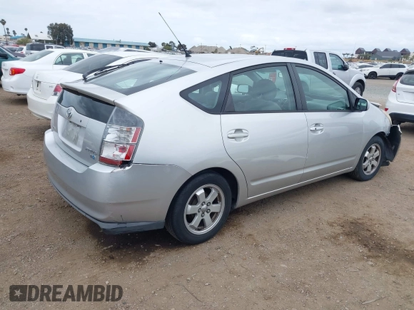 2005 Toyota Prius with VIN JTDKB20U157057663, listed as a IAAI auction lot 42075485 with 248,814 mi miles. Bid and sale history available at carsss.com. Image 4.