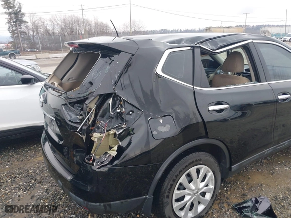 2015 Nissan Rogue S with VIN 5N1AT2MT0FC926994, listed as a IAAI auction lot 41607277 with 104,969 mi miles. Bid and sale history available at carsss.com. Image 6.