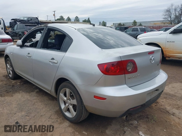 2004 Mazda 3 i with VIN JM1BK12F041158011, listed as a IAAI auction lot 41676950 with Not Provided miles and . Bid and sale history available at DreamBid. Image 3.