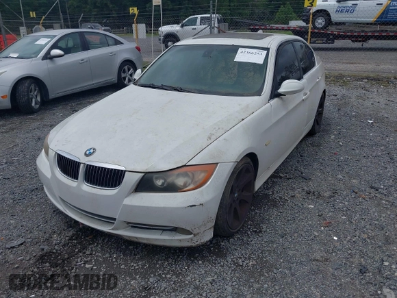 2007 BMW 3 Series 335i with VIN WBAVB73507PA87416, listed as a IAAI auction lot 42366253 with 264,849 mi miles and . Bid and sale history available at DreamBid. Image 2.