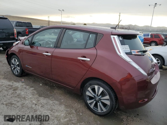 2017 Nissan LEAF S with VIN 1N4BZ0CP7HC309178, listed as a Copart auction lot 86210214 with 69,397 mi miles and Salvage Title. Bid and sale history available at carsss.com. Image 2.