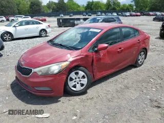 2016 Kia Forte LX z VIN KNAFK4A68G5441450, wystawiony jako Copart lot #55637175 z przebiegiem 181 234 mil mil oraz Szkoda całkowita • Salvage title. Historia ofert i sprzedaży dostępna na DreamBid. Obrazek 1.