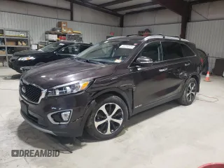 2018 Kia Sorento EX with VIN 5XYPHDA54JG355855, listed as a Copart auction lot 45316725 with 81,090 mi miles and Salvage Title. Bid and sale history available at carsss.com. Image 1.